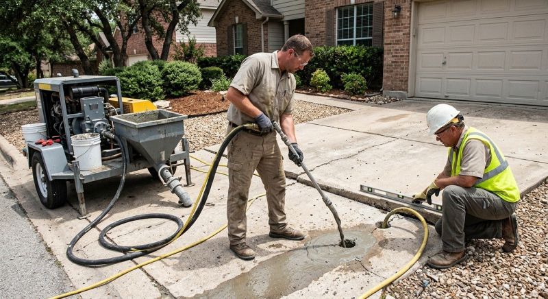 Driveway Slab Lifting in Tampa, FL